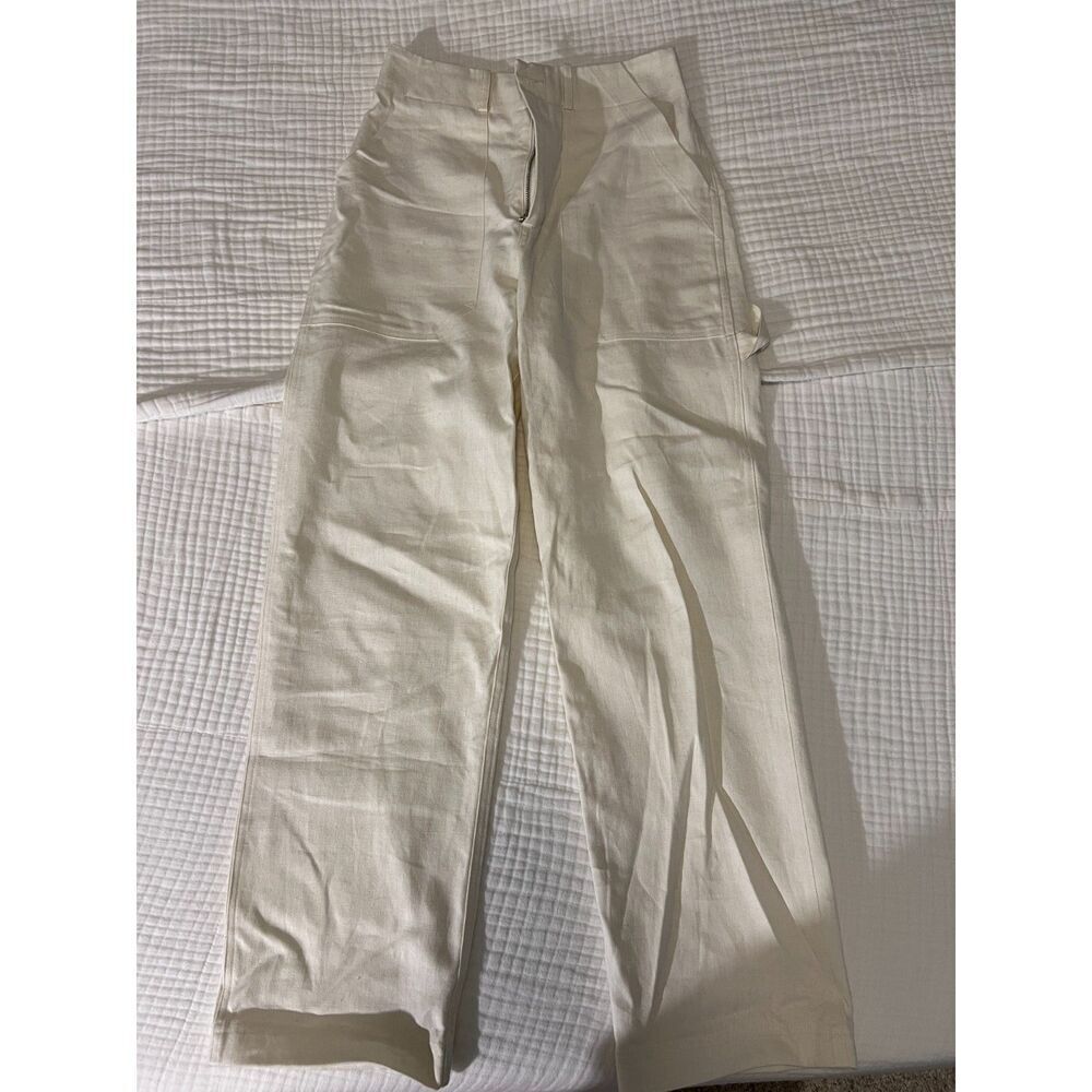 Back Beat Co White Painter Pants